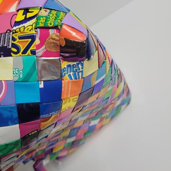 One of a kind Candy Wrapper Statement Bag O/S - Picture 3 of 16